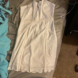 Forever 21 lace white dress